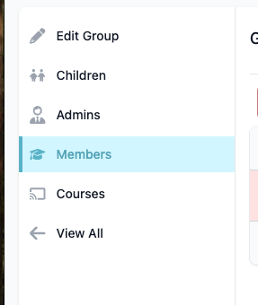 Members area 