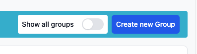 New group button